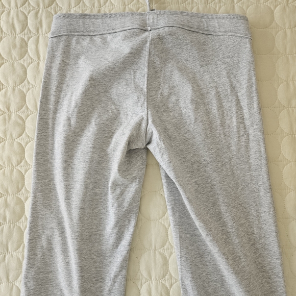 Skims Low Rise Crop Jersey Pant Light Heather Grey Size XXS - Picture 3 of 6